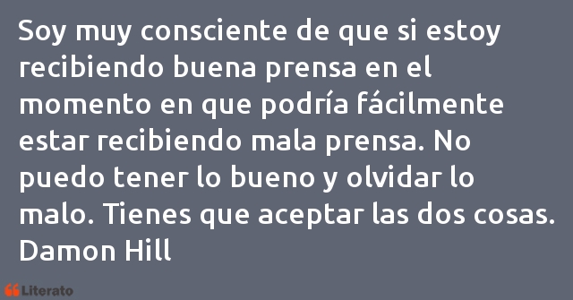 Frases de Damon Hill