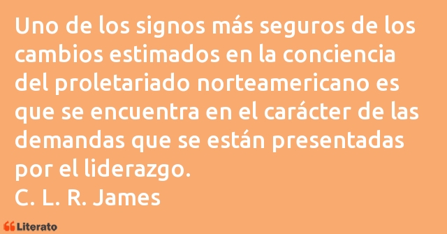 Frases de C. L. R. James