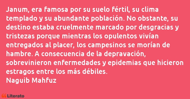 Frases de Naguib Mahfouz