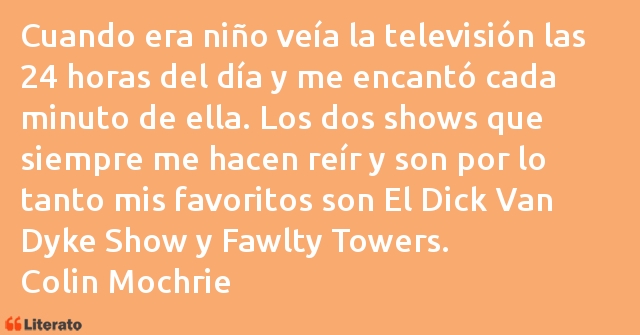 Frases de Colin Mochrie