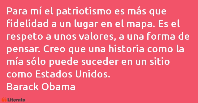 Frases de Barack Obama