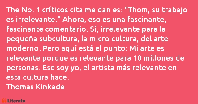 Frases de Thomas Kinkade