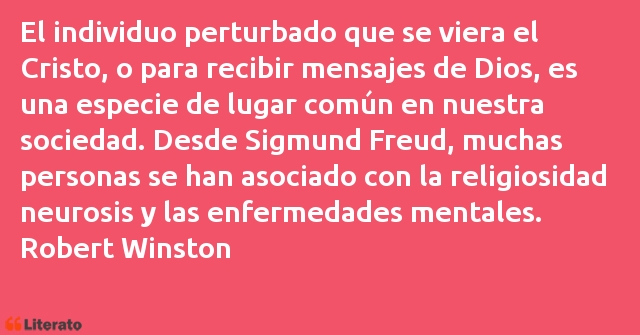 Frases de Robert Winston