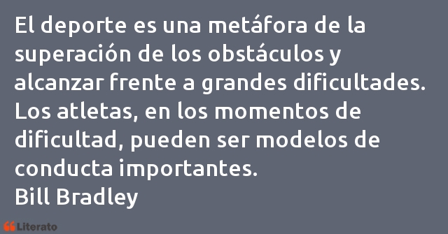 Frases de Bill Bradley