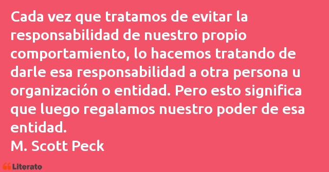 Frases de M. Scott Peck