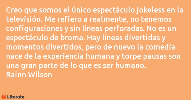 Frases de Rainn Wilson