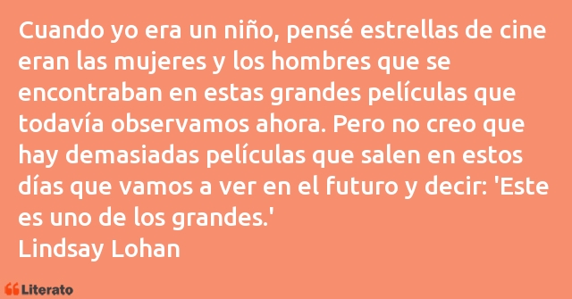 Frases de Lindsay Lohan