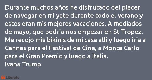 Frases de Ivana Trump