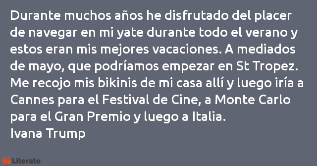 Frases de Ivana Trump