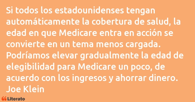 Frases de Joe Klein