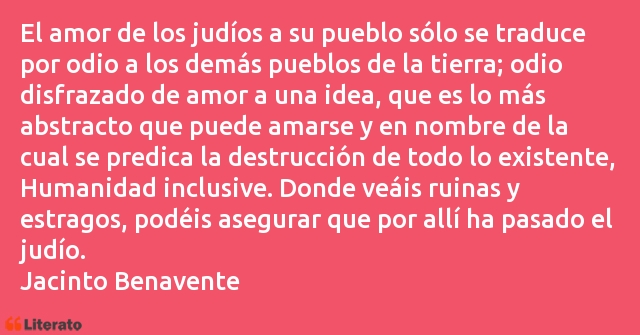 Frases de Jacinto Benavente