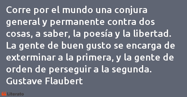 Frases de Gustave Flaubert