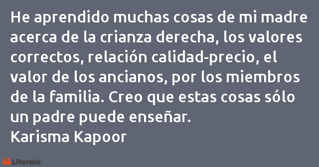 Frases de Karisma Kapoor