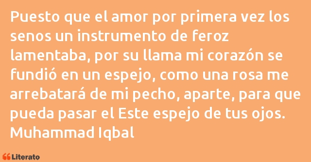 Frases de Muhammad Iqbal