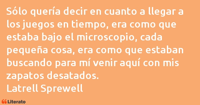 Frases de Latrell Sprewell