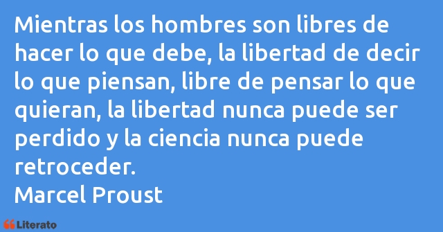 Frases de Marcel Proust