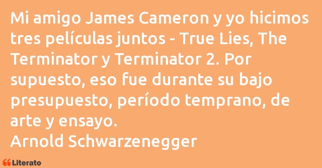 Frases de Arnold Schwarzenegger