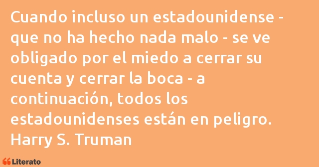 Frases de Harry S. Truman