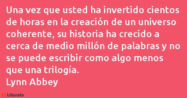 Frases de Lynn Abbey