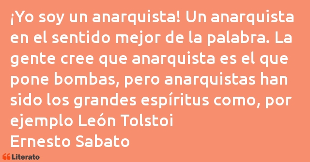 Frases de Ernesto Sabato