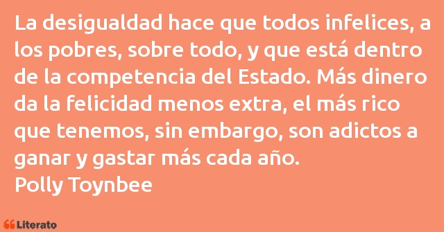 Frases de Polly Toynbee