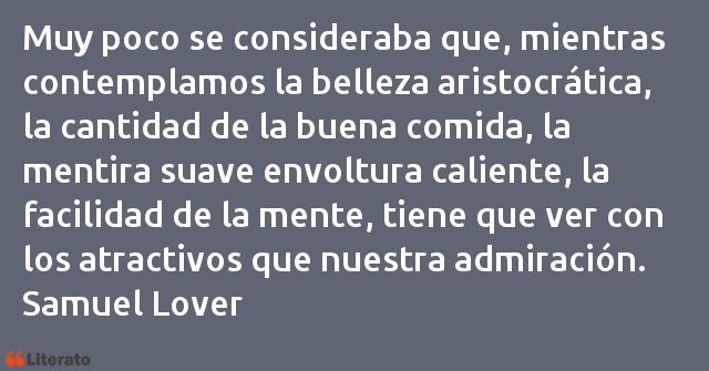 Frases de Samuel Lover