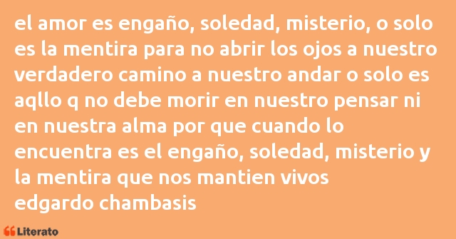 Frases de Edgardo Chambasis