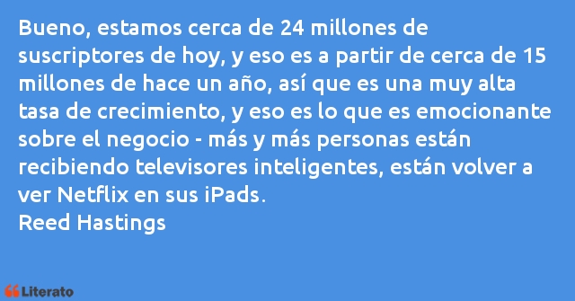 Frases de Reed Hastings