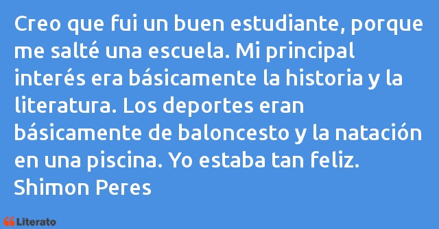 Frases de Shimon Peres