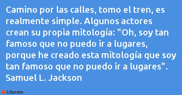 Frases de Samuel L. Jackson