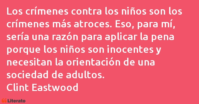 Frases de Clint Eastwood