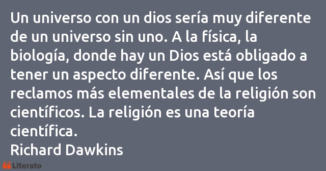 Frases de Richard Dawkins