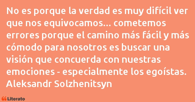 Frases de Alexander Soljenítsin