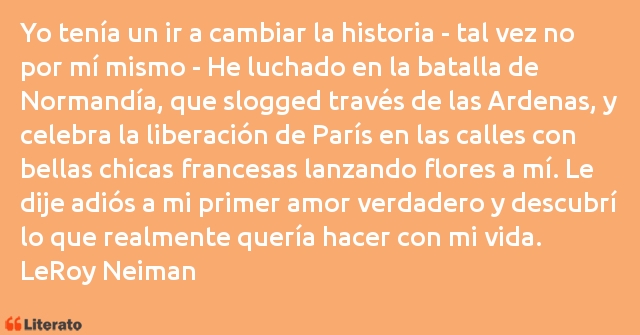 Frases de LeRoy Neiman