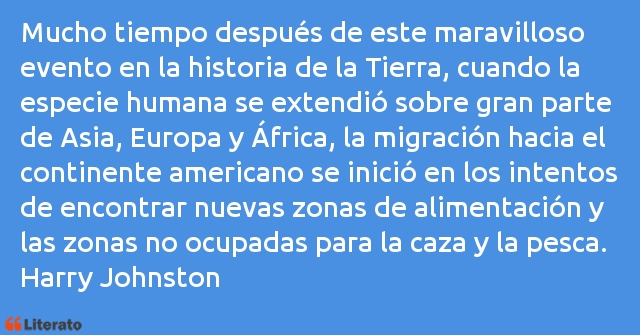 Frases de Harry Johnston