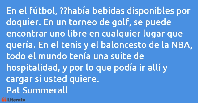 Frases de Pat Summerall