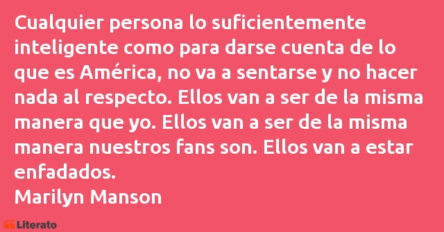 Frases de Marilyn Manson