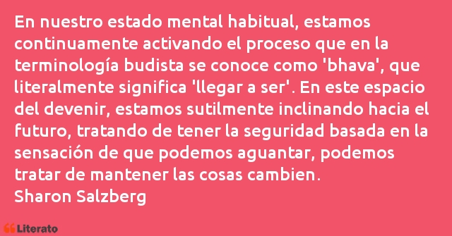 Frases de Sharon Salzberg