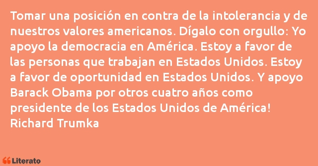 Frases de Richard Trumka