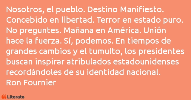 Frases de Ron Fournier