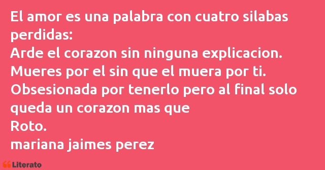 Frases de mariana jaimes perez