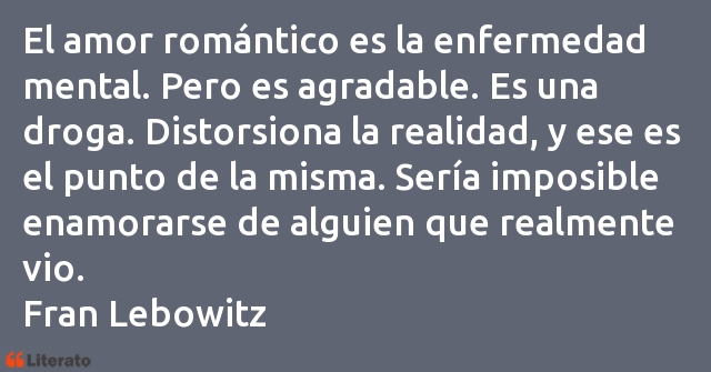 Frases de Fran Lebowitz