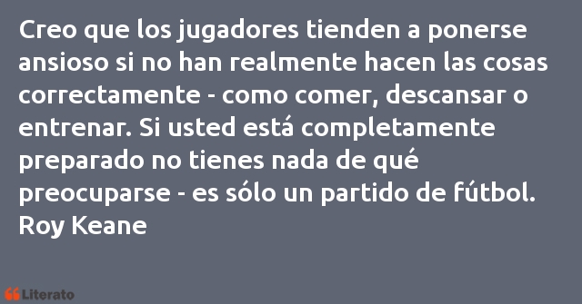 Frases de Roy Keane