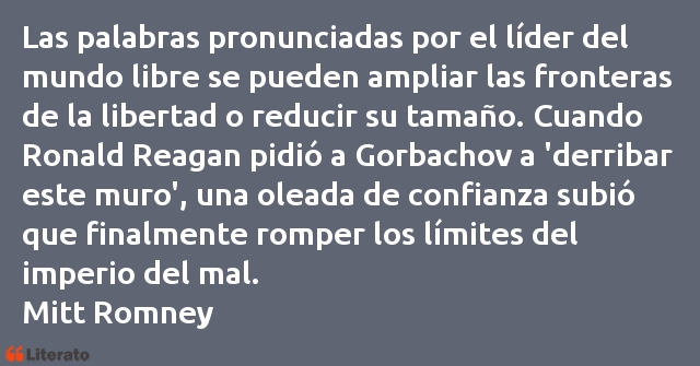 Frases de Mitt Romney