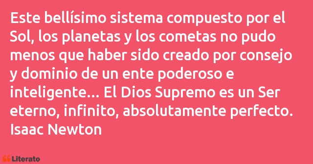 Frases de Isaac Newton