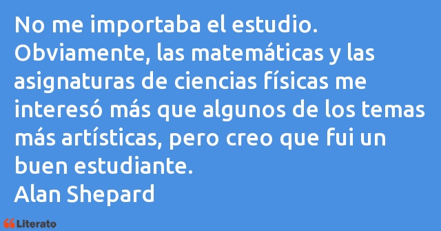 Frases de Alan Shepard