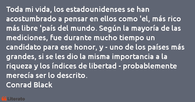 Frases de Conrad Black