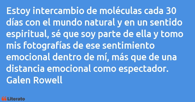 Frases de Galen Rowell