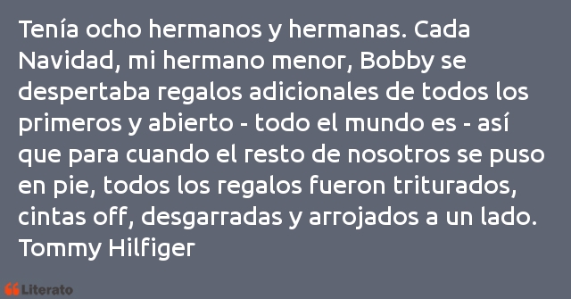 Frases de Tommy Hilfiger