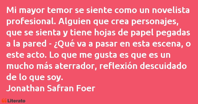 Frases de Jonathan Safran Foer